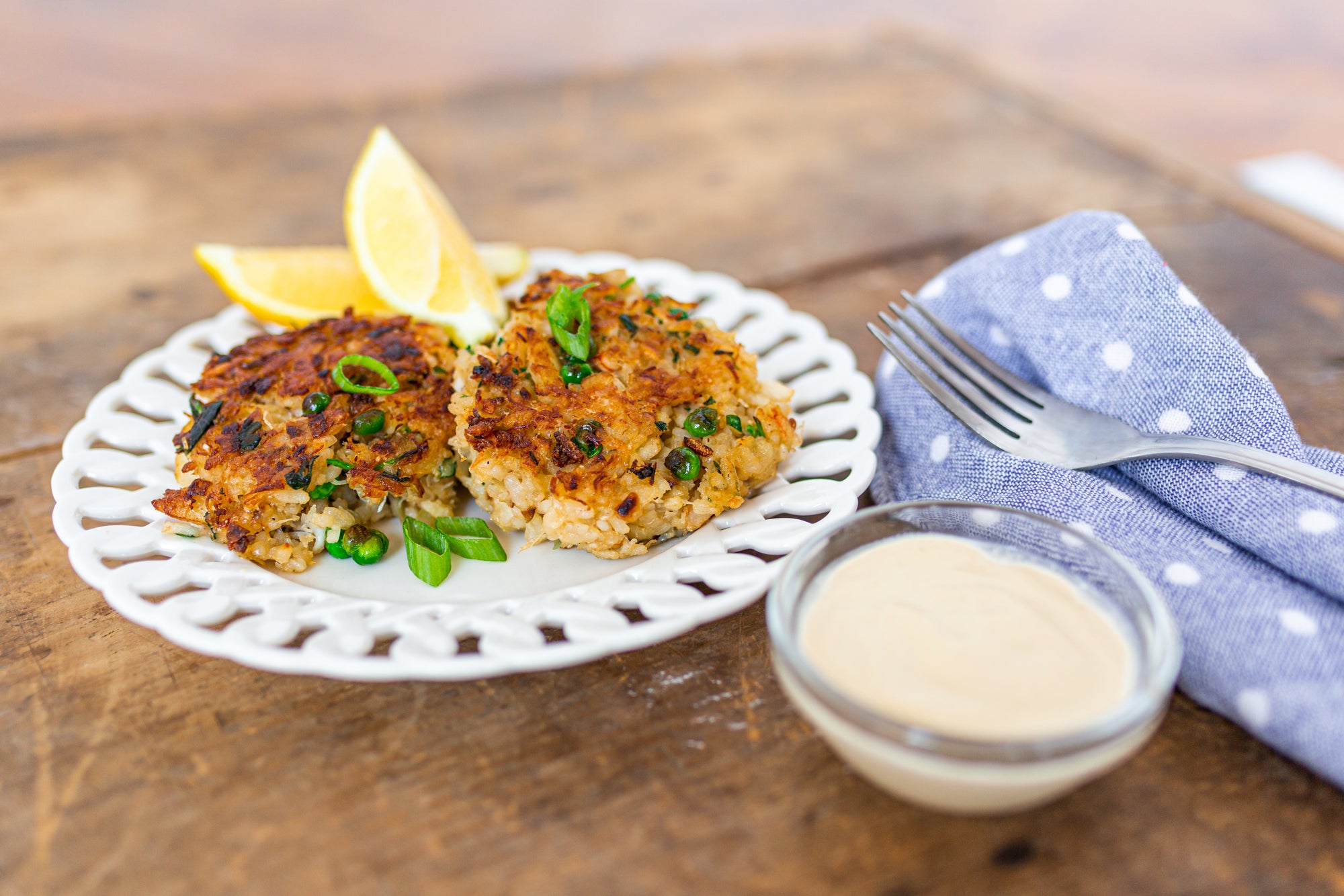 Crab Roe Crispy Rice Cake Crab Fried Rice Cakes – Luke's Lobster