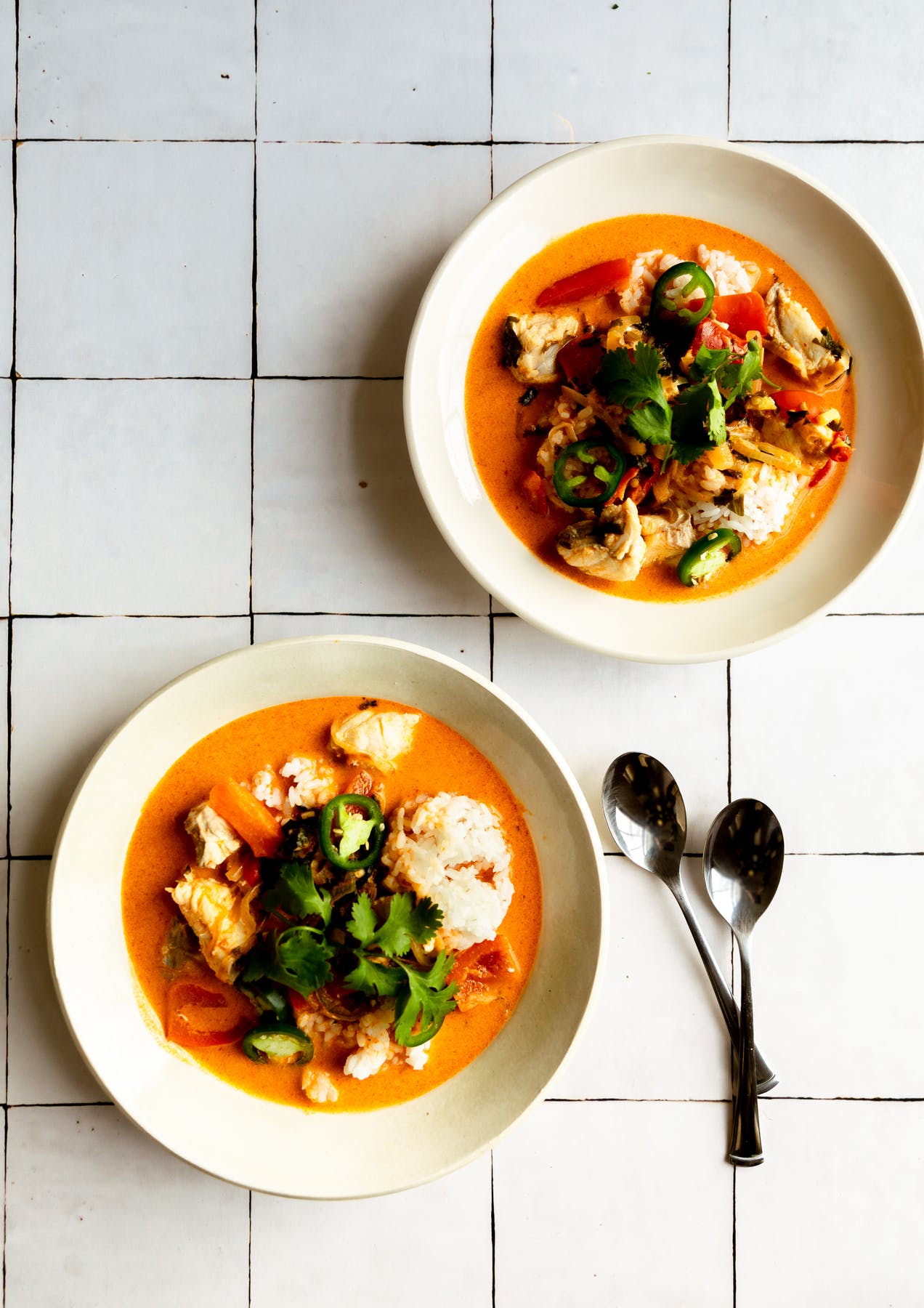 Monkfish Coconut Red Curry
