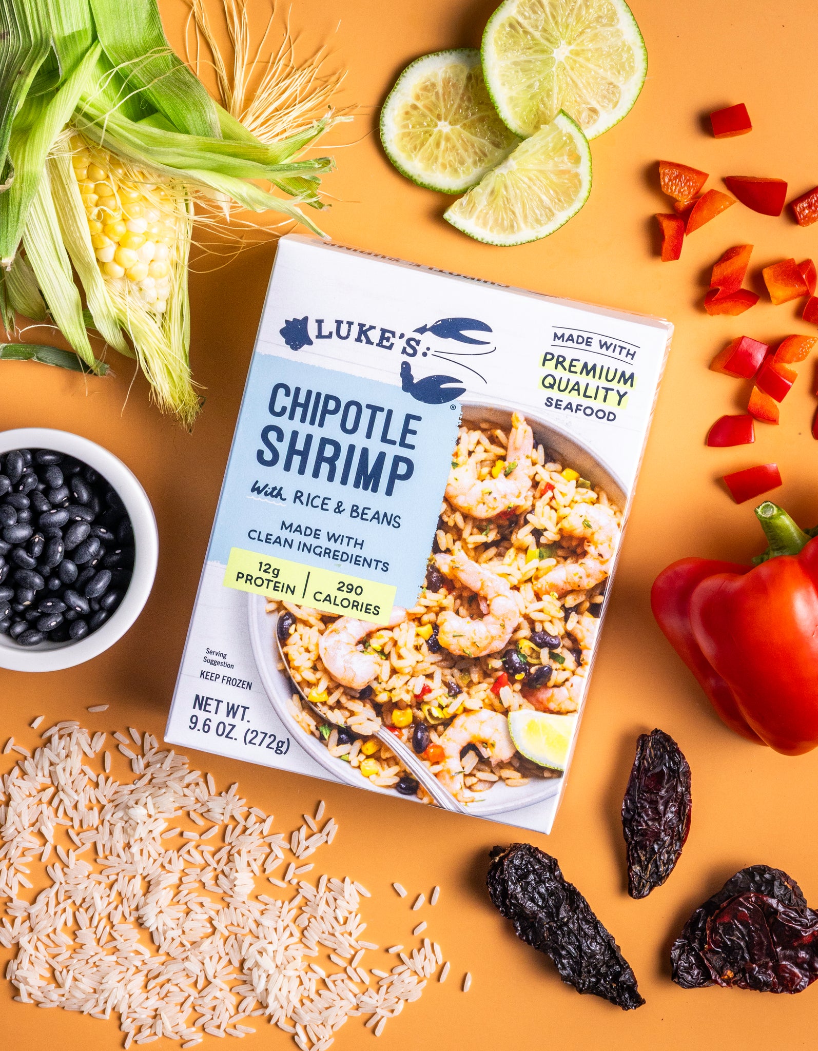 Load image into Gallery viewer, Chipotle Shrimp &amp; Rice - Serves 1
